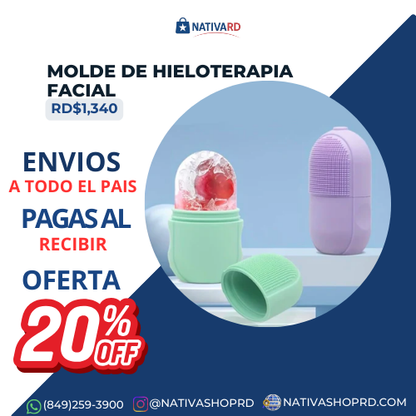 🧊✨Molde de Hieloterapia Facial™ – Reafirma, Desinflama y Rejuvenece tu Piel al Instante