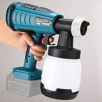 🎨⚡ PULVERIZADOR DE PINTURA INALÁMBRICO CON DOBLE BATERÍA™  (Pinta más rápido, sin cables y con acabado profesional)