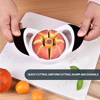 🍎🔪 Cortador de Frutas Premium Acero Inoxidable 304 – 8 Rebanadas Perfectas
