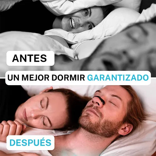 😴👃 Clip Nasal Antirronquidos Magnético – Duerme en silencio y respira mejor 🌙💤