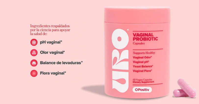 🌸💊 O POSITIV URO Probióticos Vaginales para Mujeres – Equilibrio, Frescura y Bienestar Íntimo