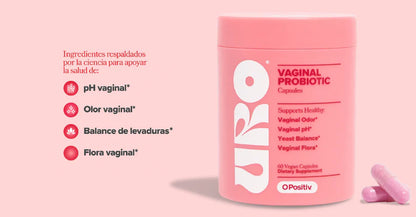 🌸💊 O POSITIV URO Probióticos Vaginales para Mujeres – Equilibrio, Frescura y Bienestar Íntimo