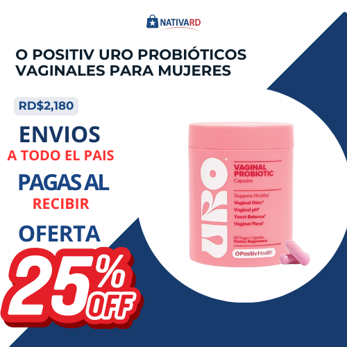 🌸💊 O POSITIV URO Probióticos Vaginales para Mujeres – Equilibrio, Frescura y Bienestar Íntimo