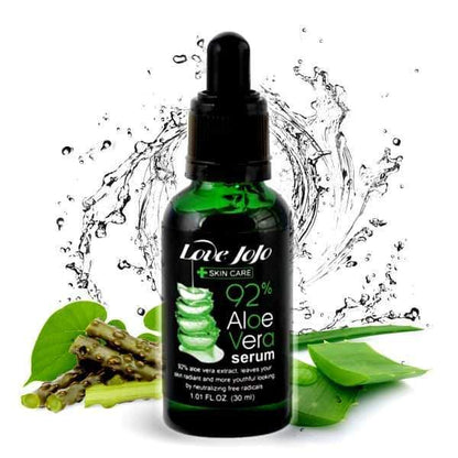 🌿✨ Sérum de Aloe Vera LOVE JOJO™ 92% – Hidratación, Luminosidad y Piel Impecable ✨🌿